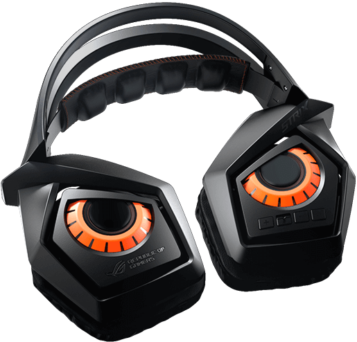 Tai nghe không dây ASUS Strix Gaming có khả năng gập 90 độ cho sự tiện lợi nhất định